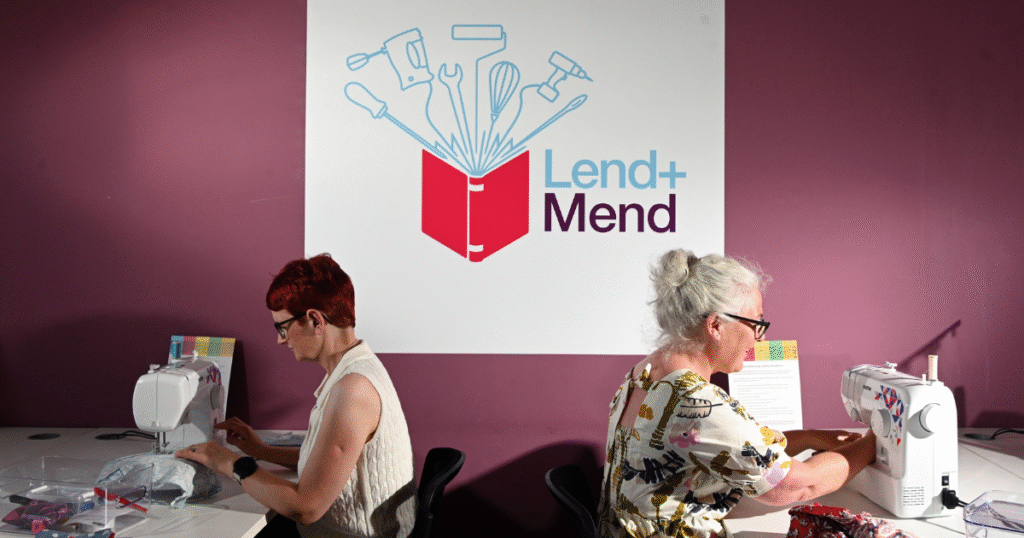 Lend and Mend hubs launch